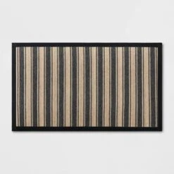 Vintage Striped Rug Black/Brown - Threshold™ 8 Vintage Striped Rug Black/Brown - Threshold™ -Threshold Home Outlet Store GUEST 957cb680 597f 4505 bd98 e254698b17f9
