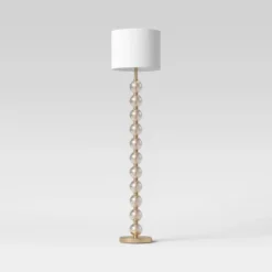 Stacked Glass Ball Floor Lamp - Threshold™ -Threshold Home Outlet Store GUEST 96579657 6943 4bb4 91a6 fc994328c5ad