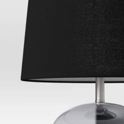 Smoked Glass Table Lamp Black (Includes LED Light Bulb) - Threshold™ 5 Smoked Glass Table Lamp Black (Includes LED Light Bulb) - Threshold™ -Threshold Home Outlet Store GUEST 98601f77 85c9 4f8f 8da7 81ac1ada24e3