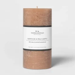 Pillar Ashwood And Palo Santo Candle Tan - Threshold™ 7 Pillar Ashwood And Palo Santo Candle Tan - Threshold™ -Threshold Home Outlet Store GUEST 9913791a f1ef 43d9 aaea 68b743474f9b