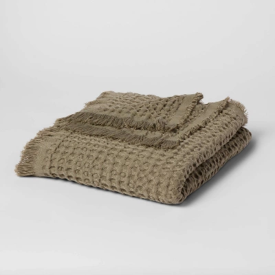 60"x80" Waffle Bed Throw - Threshold™ 3 60"x80" Waffle Bed Throw - Threshold™ - Image 3