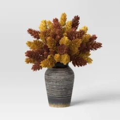 Hops Arrangement In Ceramic Pot - Threshold™ 8 Hops Arrangement In Ceramic Pot - Threshold™ -Threshold Home Outlet Store GUEST 9ca7846e d91e 45fe b302 deb2243bab9b