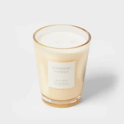 Colored Vase Glass With Dustcover Cashmere Vanilla Candle Ivory - Threshold™ 9 Colored Vase Glass With Dustcover Cashmere Vanilla Candle Ivory - Threshold™ -Threshold Home Outlet Store GUEST a291dce8 08cb 4de3 9d0d fe8765311b91