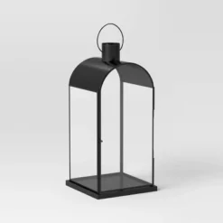 Metal Lantern Black - Threshold™ 8 Metal Lantern Black - Threshold™ -Threshold Home Outlet Store GUEST a596826e 4e42 467a b1af ad31b3a1763b