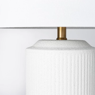 Ceramic Assembled Table Lamp White - Threshold™ Designed With Studio McGee 4 Ceramic Assembled Table Lamp White - Threshold™ Designed With Studio McGee - Image 4