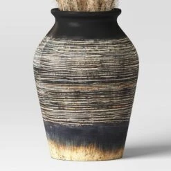 Grass Arrangement In Ceramic Pot Black - Threshold™ 7 Grass Arrangement In Ceramic Pot Black - Threshold™ -Threshold Home Outlet Store GUEST a8b7bc55 e7f2 41c9 ad42 4006f370c4b4