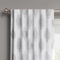 1pc Blackout Medallion Window Curtain Panel - Threshold™