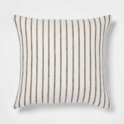 Oversized Cotton Striped Square Throw Pillow - Threshold™ -Threshold Home Outlet Store GUEST ab5e725c aa17 43dd 9fa3 af75f3484fd1