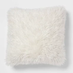 Euro Faux Mongolian Fur Decorative Throw Pillow - Threshold™ -Threshold Home Outlet Store GUEST abf672e9 c96a 44d6 9aaa 722cc70c4d15