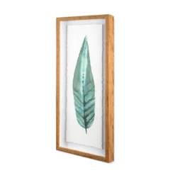 (Set Of 3) 28"x12" Framed Leaves Decorative Wall Art White - Threshold™ -Threshold Home Outlet Store GUEST acdaaf97 e396 42ba 9510 65abb8f5a8a9