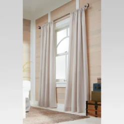1pc Light Filtering Farrah Window Curtain Panel - Threshold™ 5 1pc Light Filtering Farrah Window Curtain Panel - Threshold™ -Threshold Home Outlet Store GUEST add15b0c 3e0d 4841 bdd7 02374870c40b