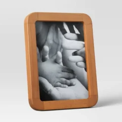 Rounded Corner Medium Wood Single Image Table Frame Brown - Threshold™ 10 Rounded Corner Medium Wood Single Image Table Frame Brown - Threshold™ -Threshold Home Outlet Store GUEST aeaeb5b7 44c7 47fb 8eca 6a931e23c090