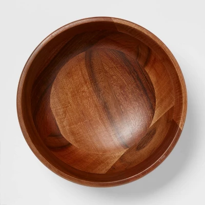77oz Wood Medium Serving Bowl - Threshold™ 2 77oz Wood Medium Serving Bowl - Threshold™ - Image 2