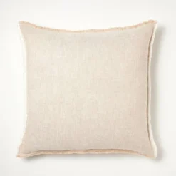 Oversized Reversible Linen Square Throw Pillow With Frayed Edges - Threshold™ Designed With Studio McGee -Threshold Home Outlet Store GUEST b24eae29 d0b8 4a56 a4ef 09c04c3955b4