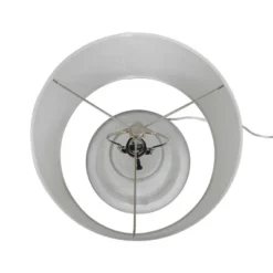 Glass Mixed Material Table Lamp Gray (Includes LED Light Bulb) - Threshold™ -Threshold Home Outlet Store GUEST b335bf7d c2ba 4e08 a9b5 20fb95461d8c