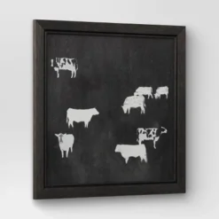 (Set Of 2) 12" X 12" Cow Collection II Framed Wall Canvases - Threshold™ -Threshold Home Outlet Store GUEST b344498b 2140 4a52 b3be 29b42cd41f2d