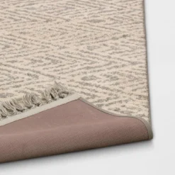 Diamond With Fringe Rug Gray - Threshold™ 7 Diamond With Fringe Rug Gray - Threshold™ -Threshold Home Outlet Store GUEST b556a267 0be2 476b 8d42 6ca2863aa9a3