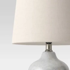 Assembled Ceramic Table Lamp Gray - Threshold™ 7 Assembled Ceramic Table Lamp Gray - Threshold™ -Threshold Home Outlet Store GUEST b5840a57 b2c1 4e90 b715 6f6af5e82654
