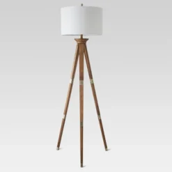 Oak Wood Tripod Floor Lamp Dark Brown - Threshold™ 20 Oak Wood Tripod Floor Lamp Dark Brown - Threshold™ -Threshold Home Outlet Store GUEST b5ab96e0 432f 4e8b 8afb fa38a8c1b3fe