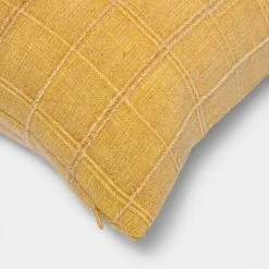 Woven Washed Windowpane Throw Pillow - Threshold™ 6 Woven Washed Windowpane Throw Pillow - Threshold™ -Threshold Home Outlet Store GUEST b96a51e5 3eb9 4ba4 a95a c241eee0f630