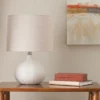 Textured Ceramic Accent Lamp Cream - Threshold