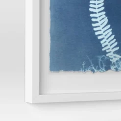 (Set Of 2) 16" X 20" Float Mount Plant Print Framed Wall Poster Set White - Threshold™ -Threshold Home Outlet Store GUEST bb8adcad a5ed 4a87 97ad 733d702ca873