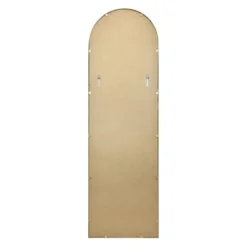 20" X 65" Arched Metal Leaner Mirror Brass - Threshold™ -Threshold Home Outlet Store GUEST bc7f553b 3945 45cf 92bd ab90da94503f