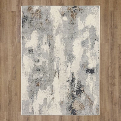 Watercolor Area Rug Gray - Threshold™ 1 Watercolor Area Rug Gray - Threshold™