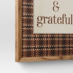 16" X 20" Thankful & Grateful Framed Under Plexi - Threshold™ -Threshold Home Outlet Store GUEST bd2cf633 6979 44fc a0d1 f0c03a232a9b