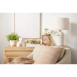 Large Assembled Ceramic Table Lamp White - Threshold™ -Threshold Home Outlet Store GUEST bdb60051 2218 4a94 9fa2 271dbb795406