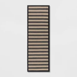 Vintage Striped Rug Black/Brown - Threshold™ 9 Vintage Striped Rug Black/Brown - Threshold™ -Threshold Home Outlet Store GUEST bdbea589 d707 4c74 8676 67c2961759ec