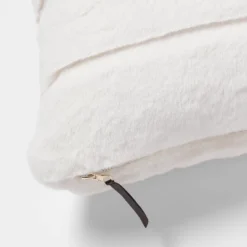 Oversized Oblong Faux Fur Channeled Decorative Throw Pillow - Threshold™ -Threshold Home Outlet Store GUEST c0b322ed 962c 4892 ab0b d73f84000f58