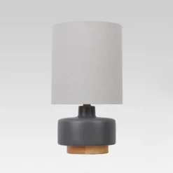 Ceramic Table Lamp With Wood Base - Threshold™ 19 Ceramic Table Lamp With Wood Base - Threshold™ -Threshold Home Outlet Store GUEST c2957a44 129a 463c bcc3 1579c11c9a65