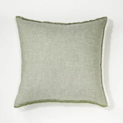 Oversized Reversible Linen Square Throw Pillow With Frayed Edges - Threshold™ Designed With Studio McGee -Threshold Home Outlet Store GUEST c59c1768 fd6d 4d82 b66e 9c30a01bb949