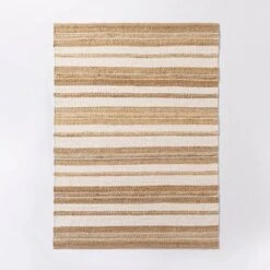 Riverton Striped Jute/Wool Area Rug Tan - Threshold™ Designed With Studio McGee -Threshold Home Outlet Store GUEST ca3cf1e5 65fa 4902 9ec7 da5ec1583349