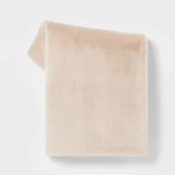 Faux Rabbit Fur Throw Blanket - Threshold™ 14 Faux Rabbit Fur Throw Blanket - Threshold™ -Threshold Home Outlet Store GUEST ccaec297 873b 4e05 9eaf 9c7868cdd1c4