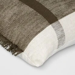 Oversized Textured Woven Cotton Striped Lumbar Throw Pillow - Threshold™ -Threshold Home Outlet Store GUEST cddb71f7 fcde 45d4 a746 10b0d774350c