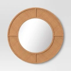 28" Caning Round Wall Mirror - Threshold™ -Threshold Home Outlet Store GUEST ce15ebf4 322d 4790 aab6 2401decc5ae6