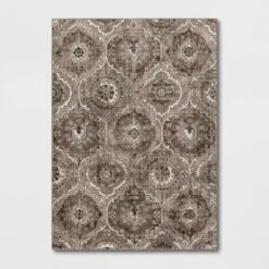 Bailey Companion Tile Print Accent Rug Tan - Threshold™ -Threshold Home Outlet Store GUEST d00359d8 bd38 459d 9674 24496cb8f19e
