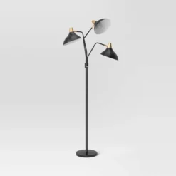 3-Head Floor Lamp Black - Threshold™ -Threshold Home Outlet Store GUEST d021391c d6a0 4691 8c04 2edeeeaa33be