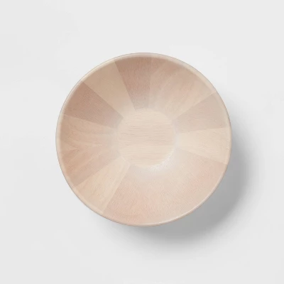 7oz Rubberwood White Washed Serving Bowl - Threshold™ 2 7oz Rubberwood White Washed Serving Bowl - Threshold™ - Image 2