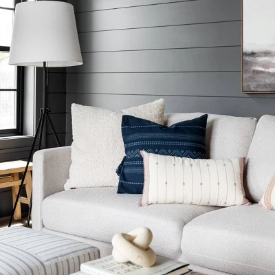 36" X 36" Dreary Abstract Landscape Framed Wall Canvas - Threshold™ Designed With Studio McGee 3 36" X 36" Dreary Abstract Landscape Framed Wall Canvas - Threshold™ Designed With Studio McGee - Image 3