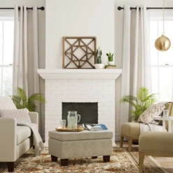 1pc Light Filtering Solid Window Curtain Panel - Threshold™ -Threshold Home Outlet Store GUEST d87e39a1 159e 4a45 aedf fc7bbdb30120