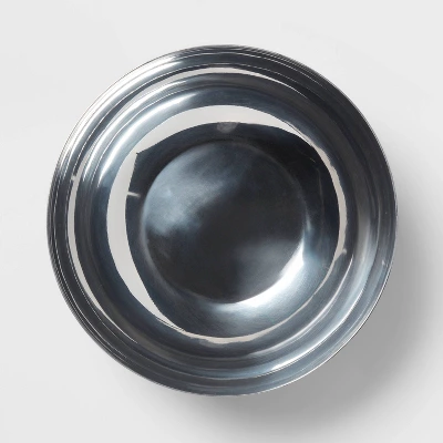135oz Metal Serving Bowl Black - Threshold™ 2 135oz Metal Serving Bowl Black - Threshold™ - Image 2