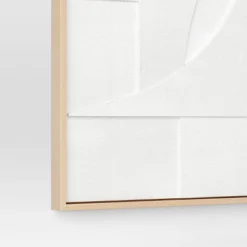 24" X 30" Dimensional II 3D Framed Wall Sculpture With Sand Texture - Threshold™ -Threshold Home Outlet Store GUEST dbfb9a5b bef5 4d8b 8ef2 24736ff78d40