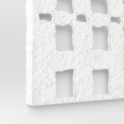 30" X 22" Metal And Paper Pulp Geometric Wall Sculpture Off-White - Threshold™ 5 30" X 22" Metal And Paper Pulp Geometric Wall Sculpture Off-White - Threshold™ -Threshold Home Outlet Store GUEST de5322d5 ec4b 4477 b177 3ceadc0d97b7