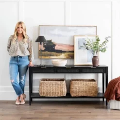 Lynwood Square Upholstered Cube - Threshold™ Designed With Studio McGee -Threshold Home Outlet Store GUEST e21695fa bd2c 4e16 af34 2c8522be636c