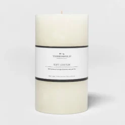 Pillar Candle Soft Cotton White - Threshold™ 11 Pillar Candle Soft Cotton White - Threshold™ -Threshold Home Outlet Store GUEST e33e65cc 6e9c 4c2e 826e d6c186eac650