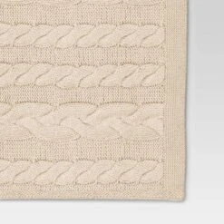 Chunky Cable Knit Reversible Throw Blanket - Threshold™ -Threshold Home Outlet Store GUEST e43d4412 1e42 492b 9e55 7ef19991c7c5