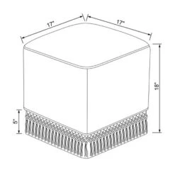 Westchester Fringe Cube - Threshold™ Designed With Studio McGee -Threshold Home Outlet Store GUEST e62a4ff7 76f6 4b24 887f f28aab6e03a5